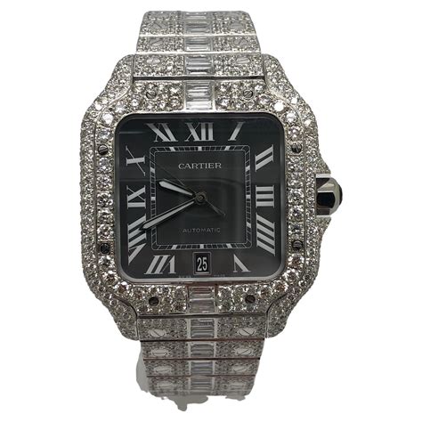 diamond cartier watches|cartier full diamond watch.